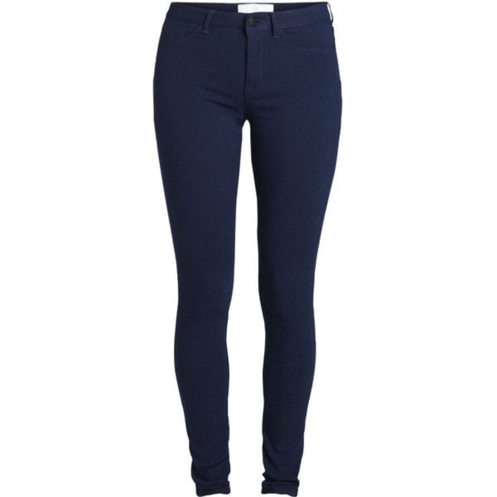 H&M Women Navy Blue Stretchy Skinny Leggings Size Small